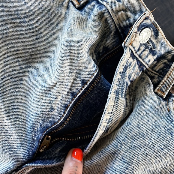 VINTAGE Levi’s Denim jean shorts american flag 🇺🇸 w31 517 jeans levi strauss - Picture 8 of 10